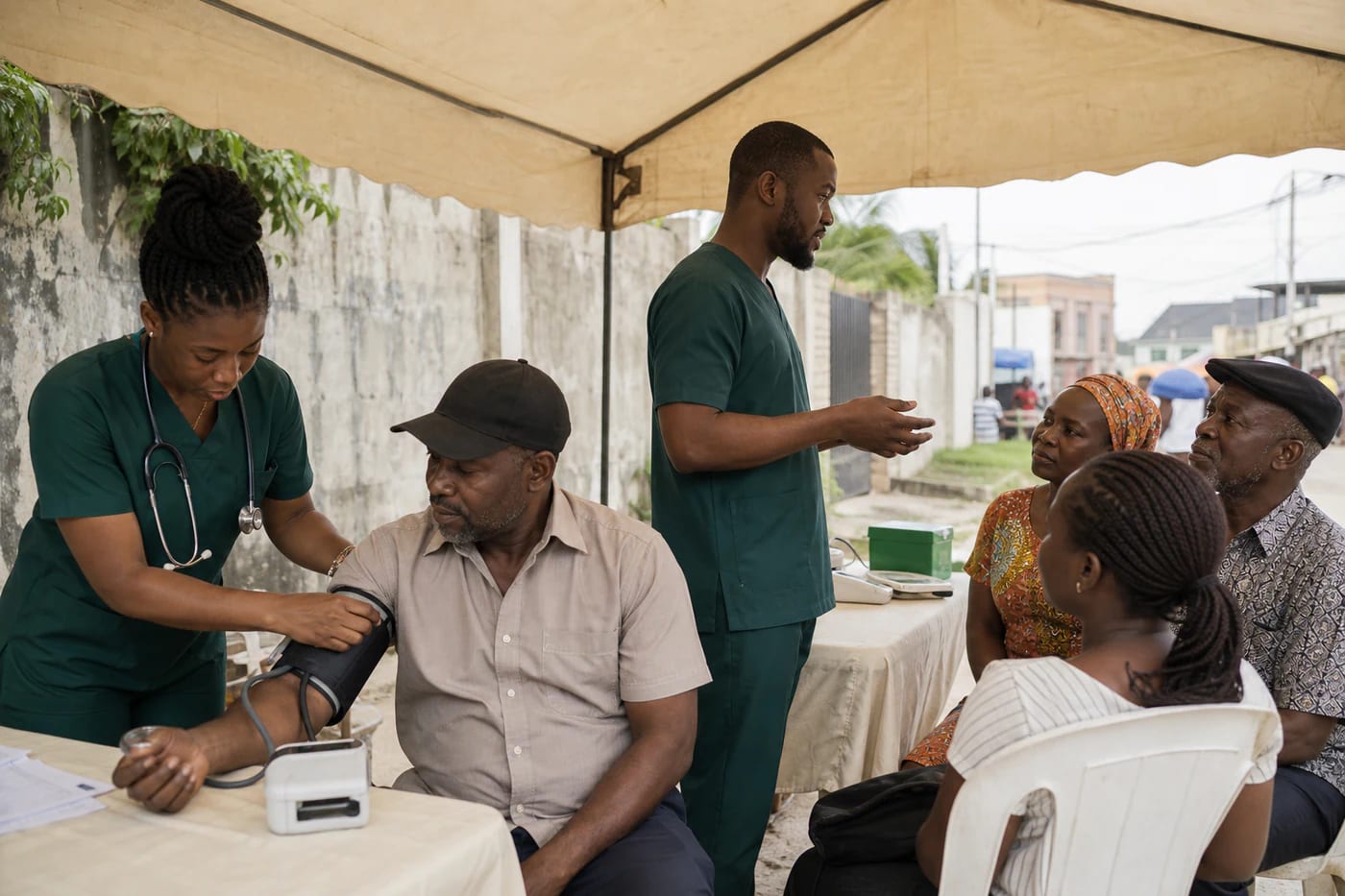 A Care & Cure community health outreach