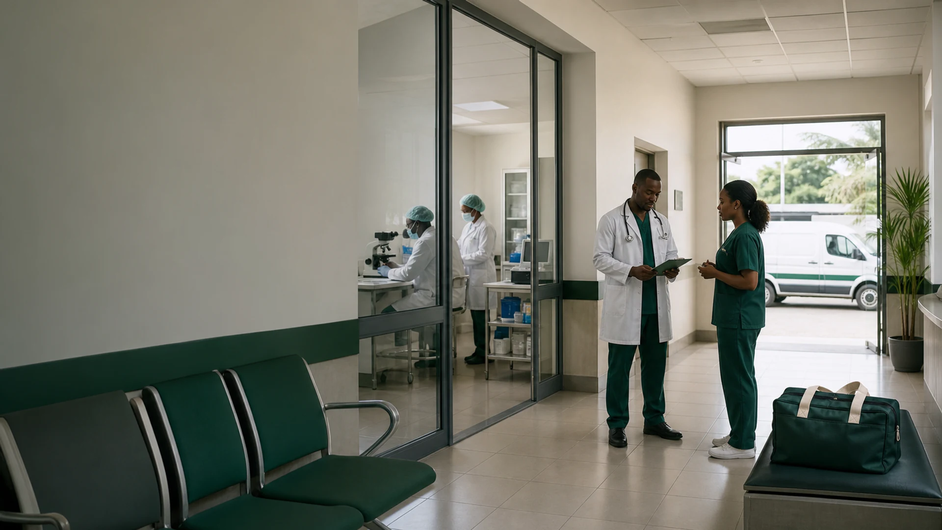 Care & Cure Clinics staff across clinic, home care and transport services